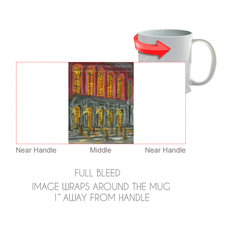 11 ounce white ceramic coffee or tea mug is both microwave and dishwasher safe