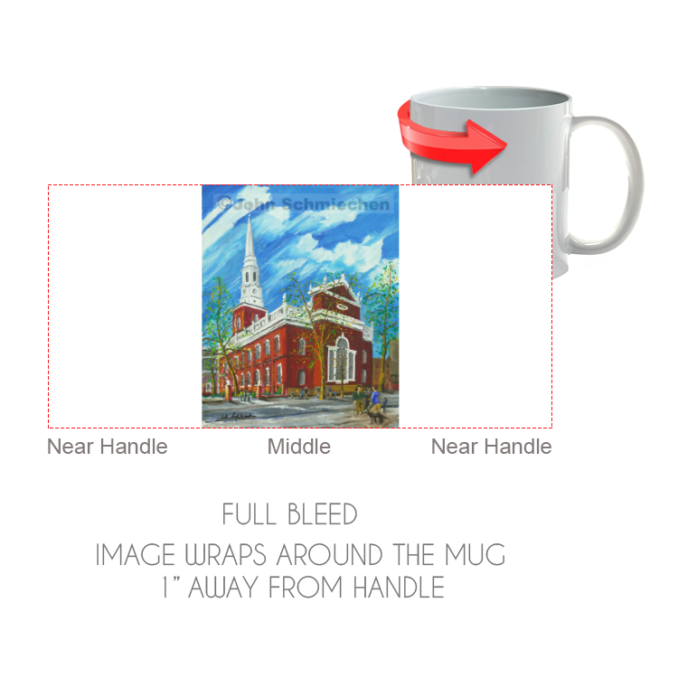 11 ounce white ceramic coffee or tea mug is both microwave and dishwasher safe