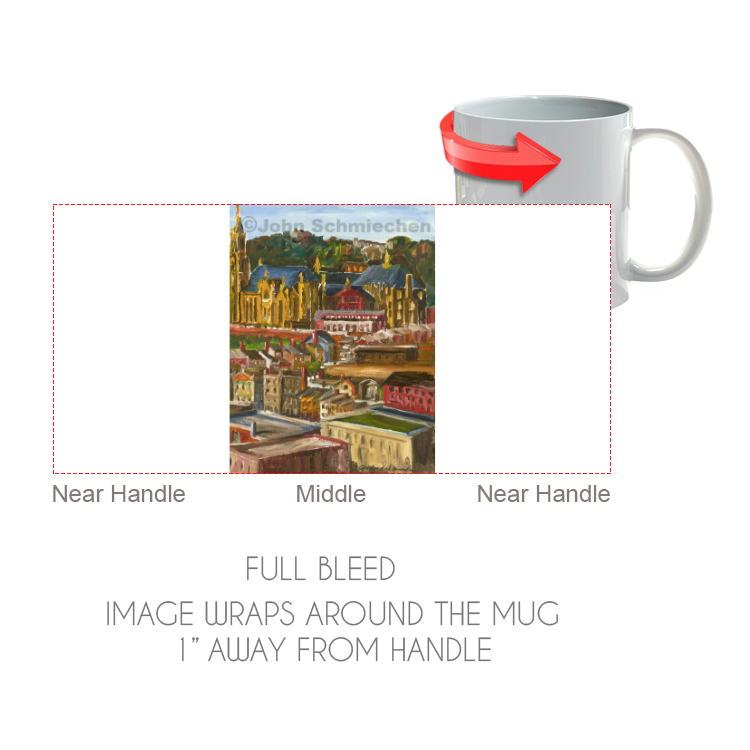 11 ounce white ceramic coffee or tea mug is both microwave and dishwasher safe