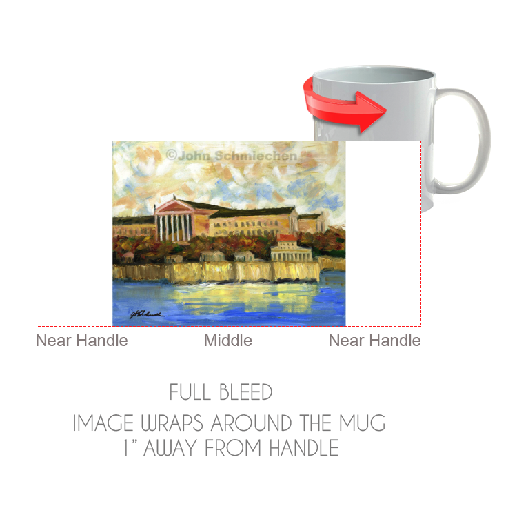 11 ounce white ceramic coffee or tea mug is both microwave and dishwasher safe