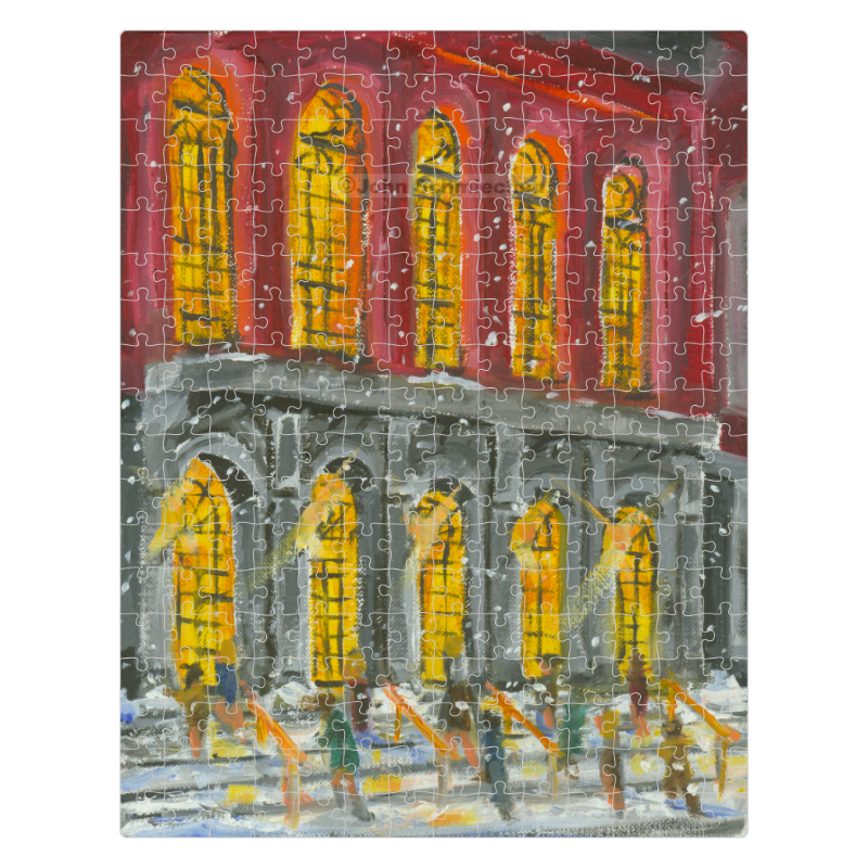High quality 10 1/2″ x 13 1/2″ 252-piece puzzle