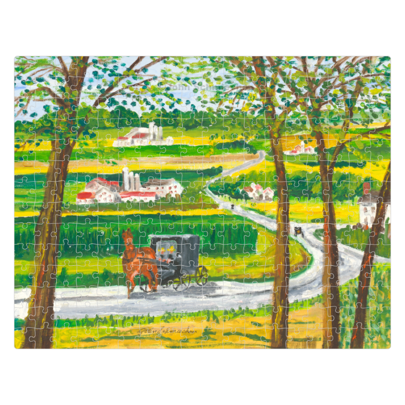 High quality 10 1/2″ x 13 1/2″ 252-piece puzzle
