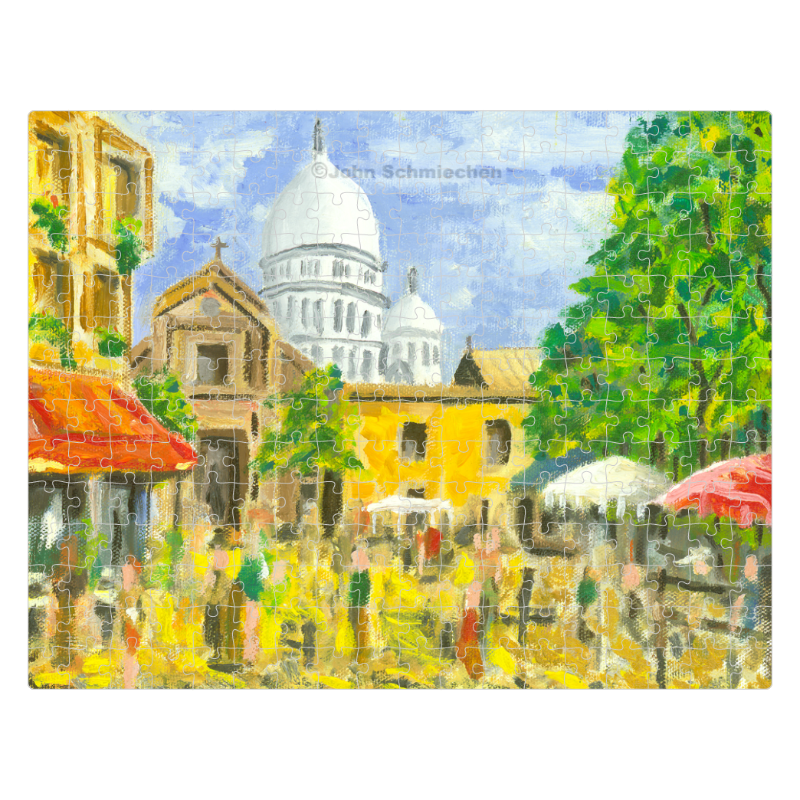 High quality 10 1/2″ x 13 1/2″ 252-piece puzzle