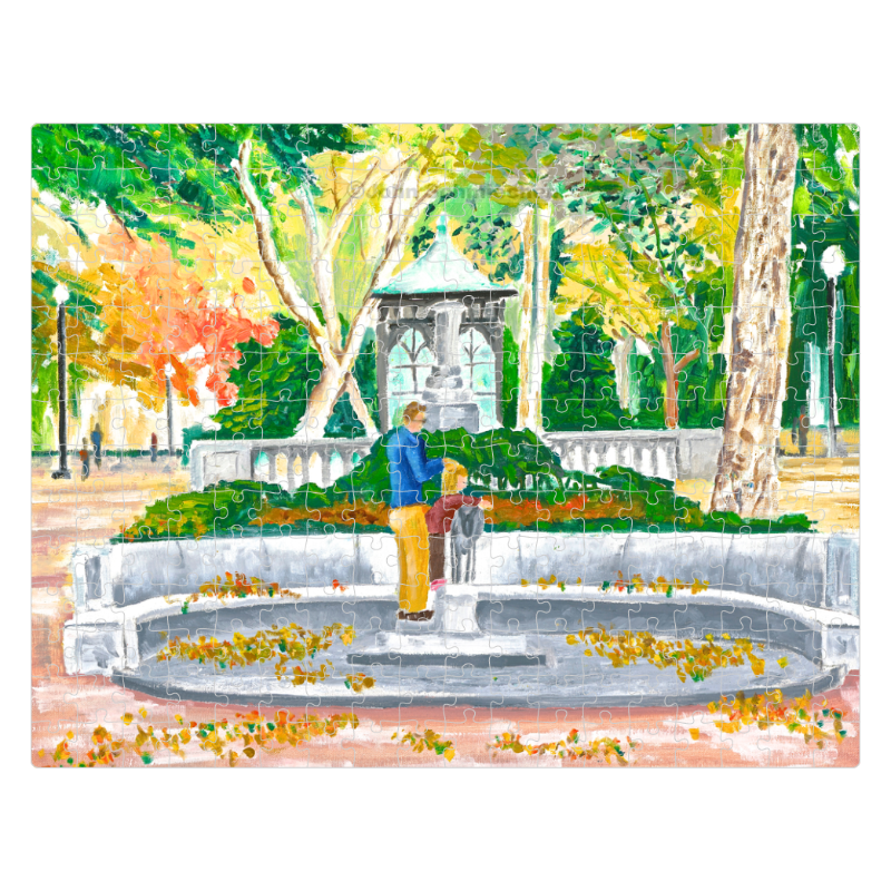 High quality 10 1/2″ x 13 1/2″ 252-piece puzzle