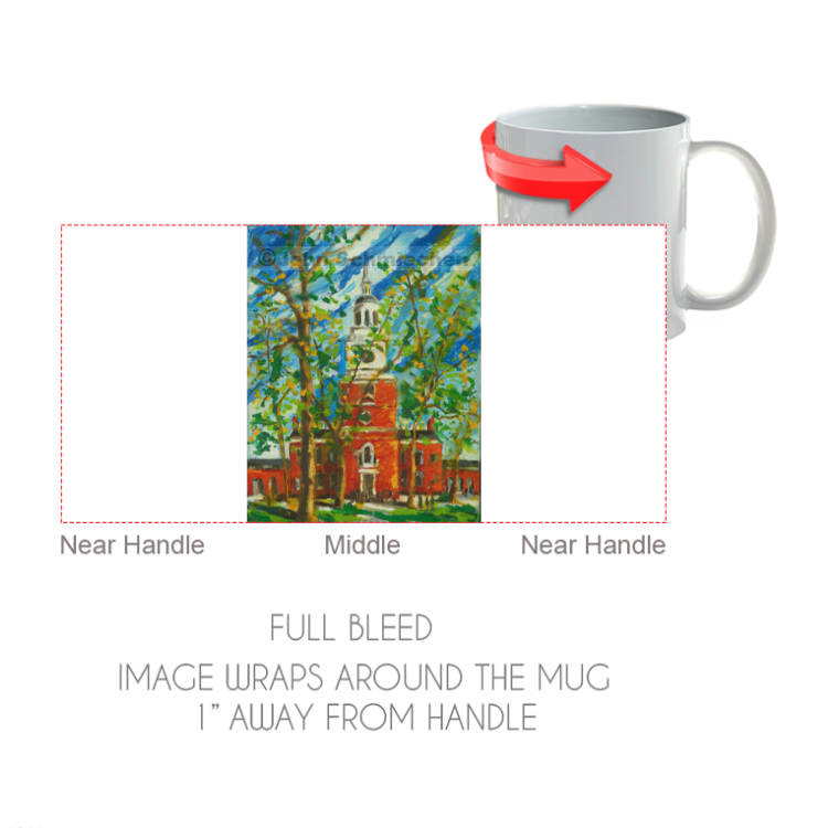 11 ounce white ceramic coffee or tea mug is both microwave and dishwasher safe