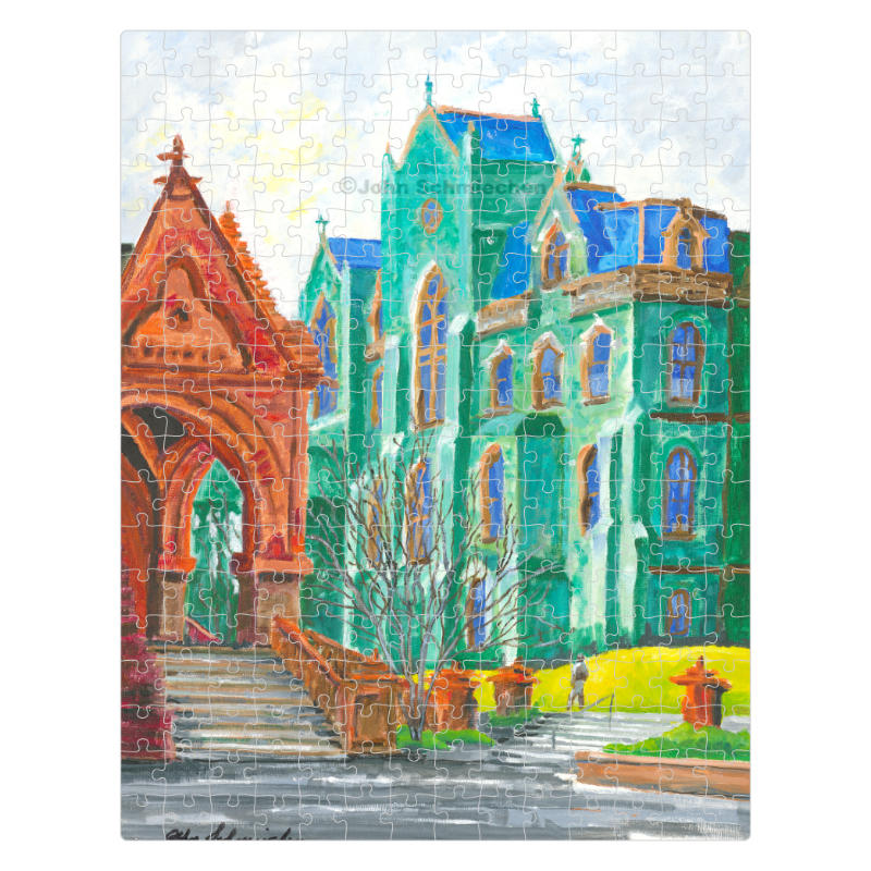 High quality 10 1/2″ x 13 1/2″ 252-piece puzzle