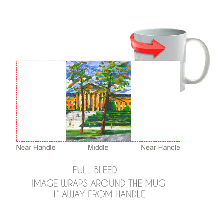 11 ounce white ceramic coffee or tea mug is both microwave and dishwasher safe