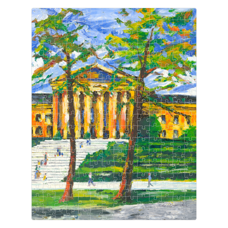 High quality 10 1/2″ x 13 1/2″ 252-piece puzzle
