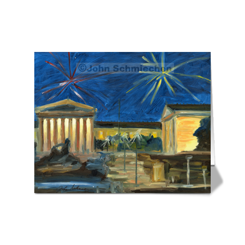 4” x 5” vibrant, glossy note cards are blank inside, feature a full description of the image on the back, and include white envelopes
