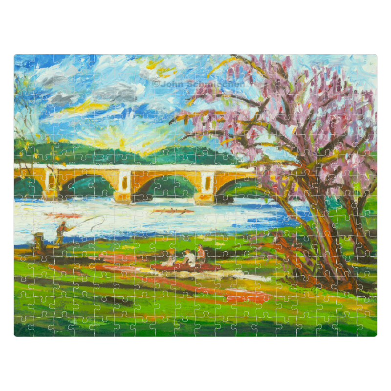 High quality 10 1/2″ x 13 1/2″ 252-piece puzzle