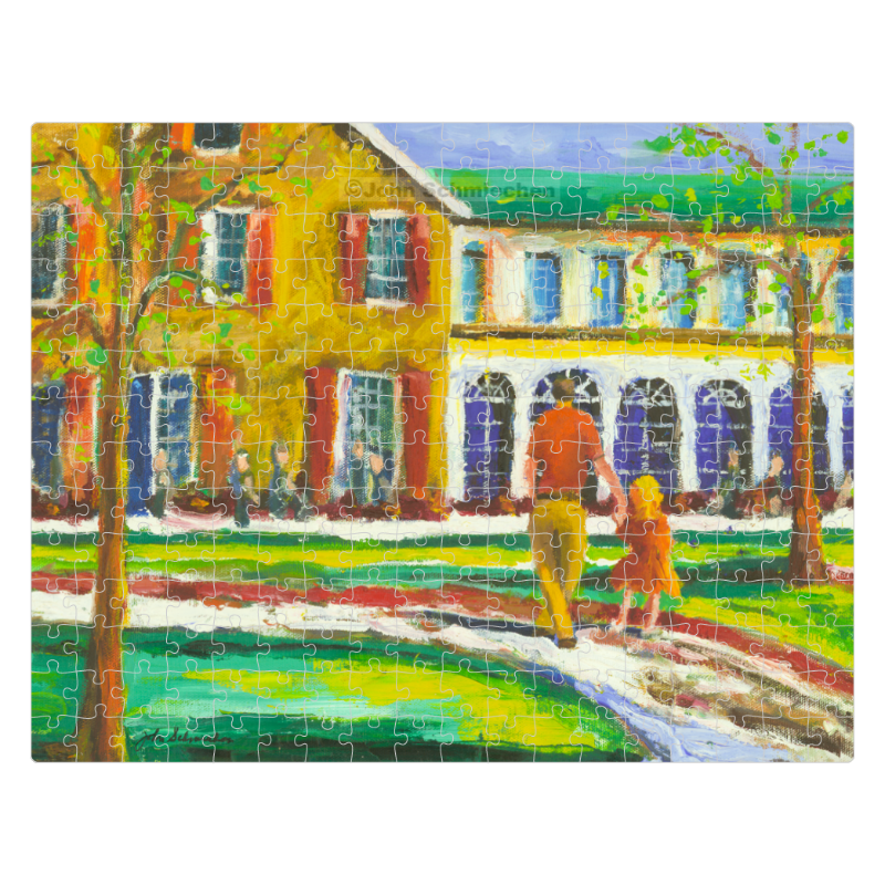 High quality 10 1/2″ x 13 1/2″ 252-piece puzzle