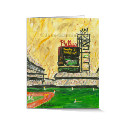 4” x 5” vibrant, glossy note cards are blank inside, feature a full description of the image on the back, and include white envelopes